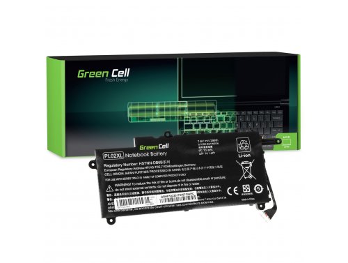 Green Cell Laptop Akku PL02XL 751875-001 751681-421 HSTNN-DB6B HSTNN-LB6B für HP Pavilion x360 11-N 11-N000 HP x360 310 G1