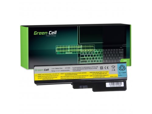 Green Cell Akkumulátor L08L6C02 L08L6Y02 L08N6Y02 L08S6Y02 a Lenovo G430 G450 G530 G550 G555 B460 B550 N500 V460 Z360