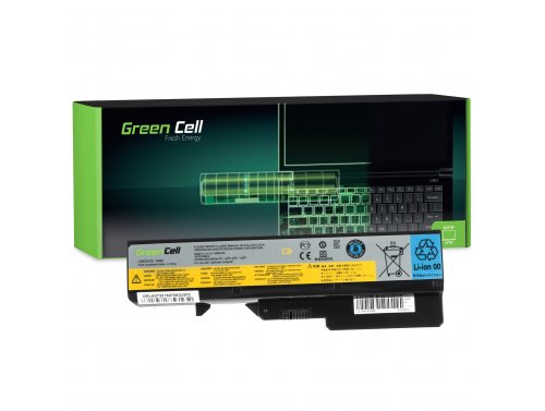 Green Cell Akumuliatorius L09L6Y02 L09S6Y02 skirtas Lenovo G560 G565 G570 G575 G770 G780 B570 B575 IdeaPad Z560 Z570 Z585