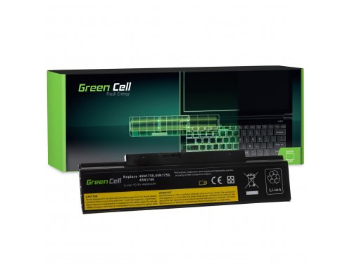 Green Cell 45N1758 45N1759 45N1760 45N1761 Akkumulátor a Lenovo ThinkPad Edge E550 E550c E555 E560 E565