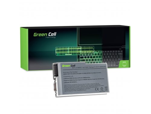 Green Cell Akumuliatorius C1295 C2451 BAT1194 skirtas Dell Latitude D500 D510 D520 D600 D610