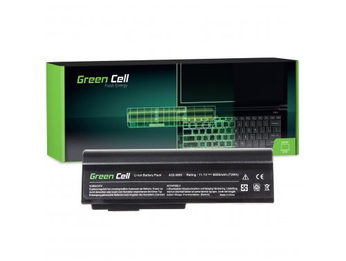 Green Cell Baterie A32-M50 A32-N61 pro Asus N53 N53J N53JN N53N N53S N53SV N61 N61J N61JV N61VG N61VN M50V G51J G60JX X57V