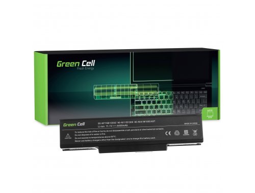 Green Cell nešiojamas kompiuteris „Akku BTY-M66“, skirtas „ Asus A9 A9000 X56SE COMPAL EL80 EL81 FL90 FL92 GL30 GL31 HGL31 JHL90