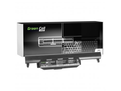 Green Cell PRO Akkumulátor A32-K55 a Asus R500 R500V R500VD R500VJ R700 R700V K55A K55V K55VD K55VJ K55VM X55A X55U X75V X75VB