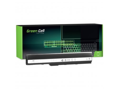 Green Cell Baterie A32-K52 pro Asus K52 K52D K52F K52J K52JB K52JC K52JE K52N X52 X52F X52N X52J A52 A52F