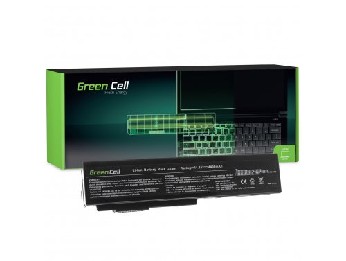 Green Cell Akkumulátor A32-M50 A32-N61 a Asus N53 N53J N53JN N53N N53S N53SV N61 N61J N61JV N61VG N61VN M50V G51J G60JX X57V