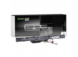 Green Cell PRO“ nešiojamas kompiuteris „Akku A41-X550E“, skirtas „ Asus A550 F550 F550D K550 K750 R510 R510D R510DP R750 R752L X