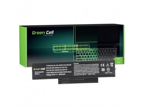Baterie pro Fujitsu Esprimo Mobile V6555 4400 mAh notebook - Green Cell