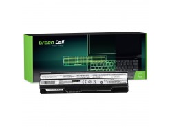 Green Cell nešiojamojo kompiuterio baterija BTY-S14 BTY-S15, skirta MSI CR61 CR650 CX650 FX600 GE60 GE70 GE620DX GP60 GP70
