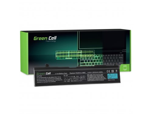 Baterie Notebooku Green Cell Cell® PA3451U-1BRS PA3465U-1BRS pro Toshiba Satellite A100 A110 A135 M70, Toshiba Satellite Pro A11