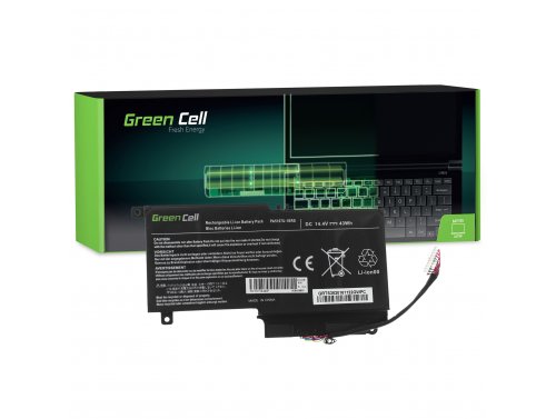 Green Cell Akumuliatorius PA5107U-1BRS skirtas Toshiba Satellite L50-A L50-A-19N L50-A-1EK L50D-A P50-A L50t-A S50-A
