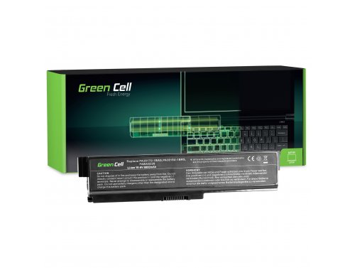 Green Cell Akumuliatorius PA3817U-1BRS skirtas Toshiba Satellite C650 C650D C655 C660 C660D C665 C670 L750 L750D L755 L770 L775