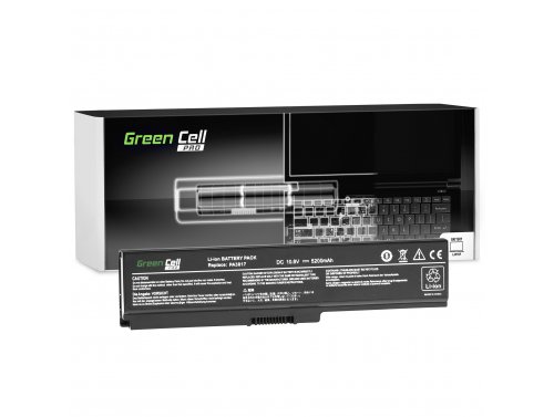 Green Cell PRO Akkumulátor PA3817U-1BRS a Toshiba Satellite C650 C650D C655 C660 C660D C665 C670 C670D L750 L750D L755 L770