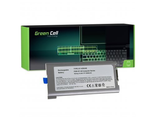 Green Cell nešiojamas kompiuteris „Akku CF-VZSU46 CF-VZSU46AU CF-VZSU46U“, skirtas „ Panasonic Toughbook CF-30 CF-31 CF-53 6600m