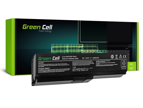 Baterie Green Cell Cell® PA3634U-1BRS pro Toshiba Satellite A660 C650 C660 C660D L650 L650D L655 L670 L670D L675