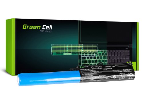 Green Cell Akku A31N1601 für Asus R541N R541NA R541S R541U R541UA R541UJ Vivobook Max F541N F541U X541N X541NA X541S X541U
