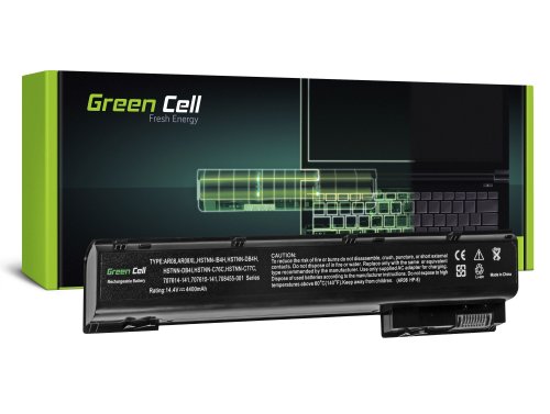 Green Cell Baterie AR08XL AR08 708455-001 708456-001 pro HP ZBook 15 G1 15 G2 17 G1 17 G2
