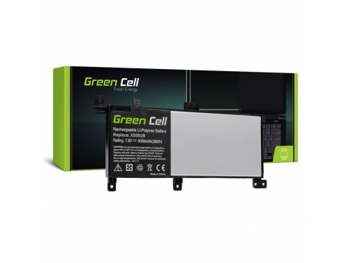 Green Cell Akkumulátor C21N1509 a Asus X556U X556UA X556UB X556UF X556UJ X556UQ X556UR X556UV