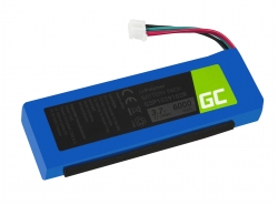 Green Cell ® Akku Batterie GSP1029102R P763098 für Lautsprecher JBL Charge 2 Charge 2 Plus Charge 2+ Charge 3 2015, 3.7V 6000mAh