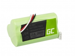 Baterie Green Cell 180AAHC3TMX pro reproduktoru Logitech S315i S715i Z515 Z715 S-00078 S-00096 S-00100, NI-MH 3.6V 2000mAh