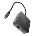 Dockingstation, Adapter, HUB USB-C HDMI Adapter Green Cell - 6 Ports für MacBook Pro, Dell XPS, Lenovo X1 Carbon und andere