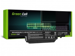 Green Cell ® laptop Akku W650BAT-6 für Clevo W650 W650SC W650SF W650SH W650SJ W650SR W670 W670SJQ W670SZQ1