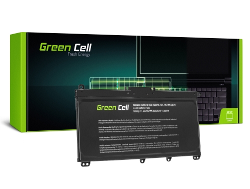Green Cell Akkumulátor TF03XL HSTNN-LB7X 920046-421 920070-855 a HP 14-BP Pavilion 14-BF 14-BK 15-CC 15-CD 15-CK 17-AR
