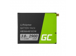 Batterie Green Cell HB366481ECW für handy akku Huawei P9 P10 P20 Lite Honor 8 Y6 2017/2018 3.7V 2900mAh
