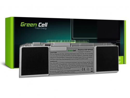 Green Cell laptop akkumulátor VGP-BPS30 a Sony Vaio T11-hez SVT11 T13 SVT13 SVT1311M1ES SVT1312M1ES SVT1312V1ES