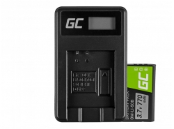 Green Cell ® Li-baterie 50B a nabíječky baterie Li-50C pro Olympus SZ-15, SZ-16, tuhý 6000, 8000, TG-820, TG-830, TG-850