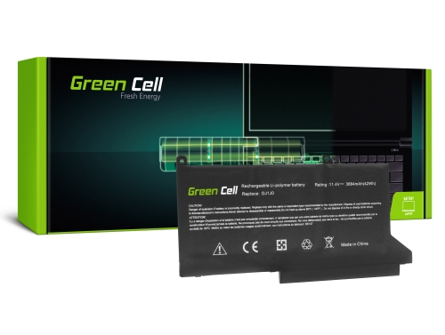 Green Cell Akumuliatorius DJ1J0 skirtas Dell Latitude 7280 7290 7380 7390 7480 7490