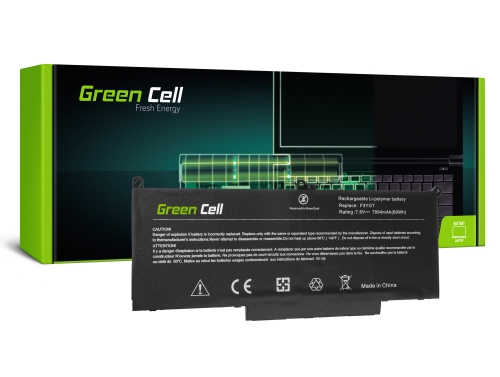 F3YGT Green Cell laptop akkumulátor a Dell Latitude 7280 7290 7380 7390 7480 7490 termékhez