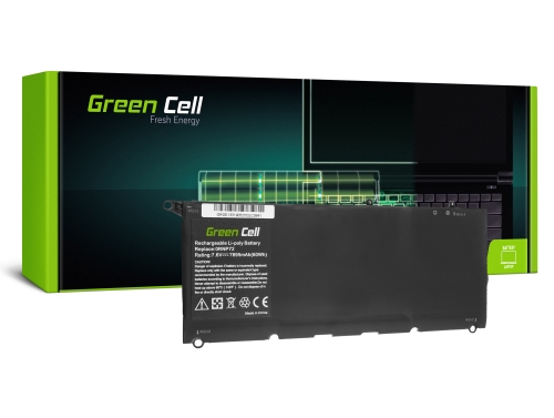 Green Cell nešiojamojo kompiuterio baterija PW23Y, skirta „ Dell XPS 13 9360“