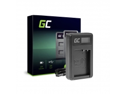 Nabíječka baterií fotoaparátu DE-A79B Green Cell® pro Panasonic FZ2000, G81, FZ1000, FZ300, G6M, GX8M, G70M, G70KA, GX8EG-K