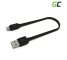 Green Cell GCmatte USB - Micro USB 25cm kabel, rychlé nabíjení Ultra Charge, QC 3.0