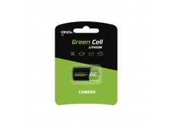 Green Cell CR123A Batterie Lithiumbatterie 3V 1400mAh