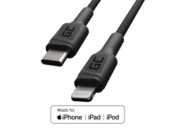 Kabel Green Cell Stream USB-C - Lightning 100cm mit Power-Delivery-Unterstützung (Apple MFi Certified)