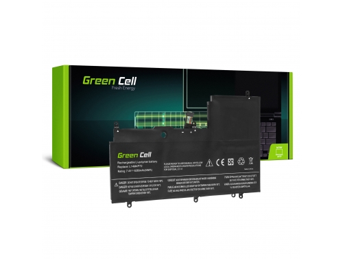 Green Cell nešiojamojo kompiuterio baterija L14M4P72 L14S4P72, skirta „ Lenovo Yoga 3-1470 700-14ISK“