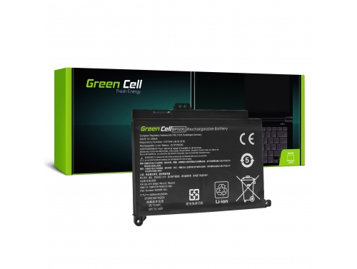 Green Cell Akkumulátor BP02XL 849569-421 849909-855 TPN-Q172 a HP Pavilion 15-AU 15-AU000 15-AU100 15-AW 15-AW000
