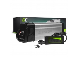 Green Cell® Elektromos kerékpár akkumulátor 48V 11.6Ah Silverfish Li-Ion + Töltő