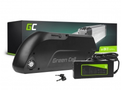 Green Cell® Elektromos kerékpár akkumulátor 36V 15.6Ah Down Tube Li-Ion + Töltő