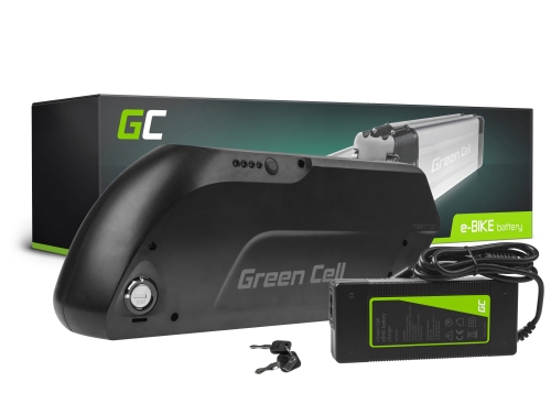 Green Cell® Elektrinio Dviračio Baterija 36V 15.6Ah 562Wh Down Tube Ebike GX16-2P Su Įkrovikliu