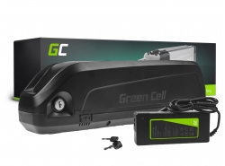 Green Cell ® Baterie Pro Elektrokola 48V 15Ah Li-Ion Down Tube s Nabíječkou