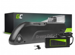 Green Cell® Elektrinio Dviračio Baterija 48V 12Ah 576Wh Down Tube Ebike GX16-2P Su Įkrovikliu