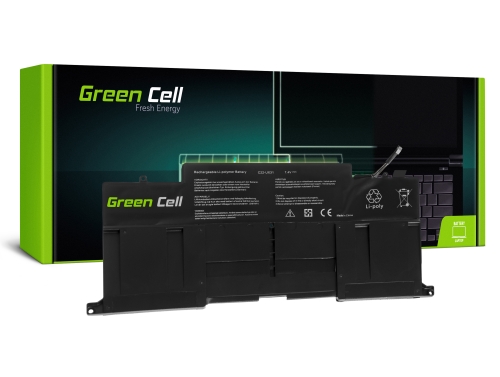 Green Cell nešiojamojo kompiuterio baterija C22-UX31, skirta „ Asus ZenBook UX31 UX31A UX31E“