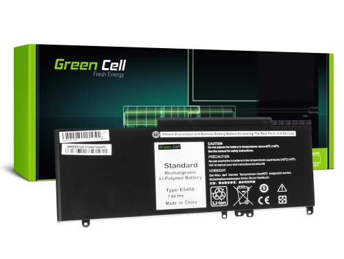 Green Cell nešiojamojo kompiuterio baterija G5M10 WYJC2, skirta „ Dell Latitude E5450 E5550“