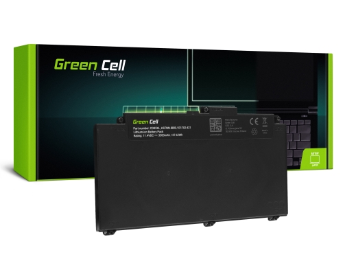 Baterie Green Cell Cell® CD03XL pro HP ProBook 640 G4 G5 645 G4 650 G4 G5