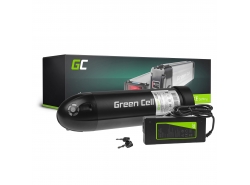 Green Cell® Elektromos kerékpár akkumulátor 24V 12Ah Bottle Li-Ion + Töltő