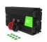 Green Cell ® 1500W / 3000W Módosított szinuszfeszültség-konverter inverter 12V 230V-os inverter