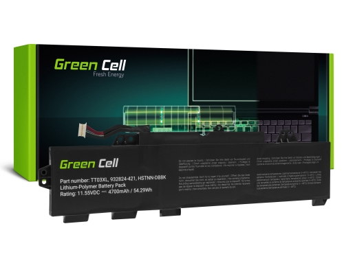 Green Cell nešiojamojo kompiuterio baterija TT03XL, skirta „ HP EliteBook 755 G5 850 G5“, „ HP ZBook 15u G5“